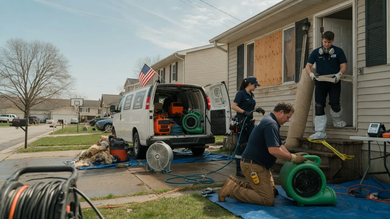 Water Damage Restoration in Sycamore, PA near me